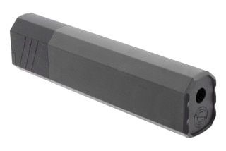 SilencerCo OSPREY 9 2.0 silencer has a push button locking system